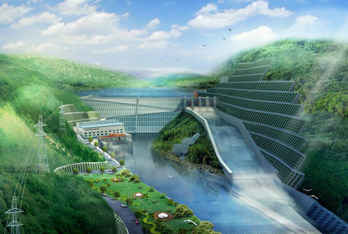 可克达拉老挝南塔河1号水电站项目